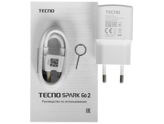 Смартфон Tecno Spark Go 2 4/128Gb White